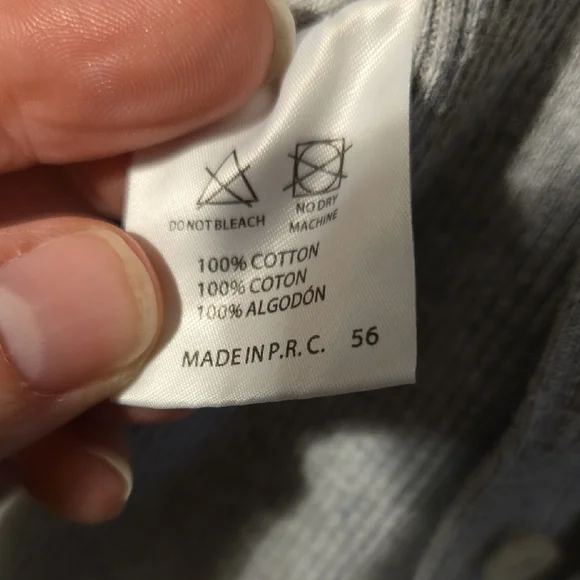 Brandy Melville Light Gray Cardigan - Picture 6 of 6